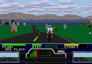 Скриншот игры Road Rash